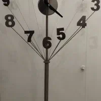 ساعت ایستاده استیل