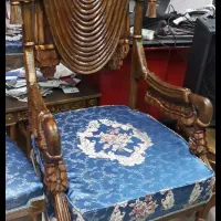 مبل کلکسیونی .اسکی فضایی تاشو/چرخ خیاطی ایتالیایی