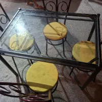 میزناهارخوری4نفره  فلزی گرگان