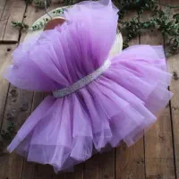 لباس عروس بچگونه کاملا نو یک هفته خریده شده