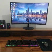 مانیتور27 سامسونگ منحنی درحدنو