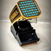 انگشتر سوپر استیل مردانه طلایی|بدلیجات|قم, ارم|دیوار