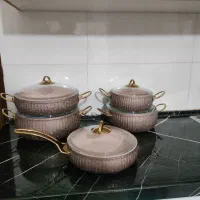 سرویس قابلمه اویز مدل سلین ۱۰ پارچه آلومینیوم