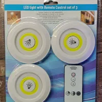 چراغ باتری‌خور گرد کنترلی مخصوص زیر کابینت و ...