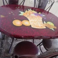 میز غذا خوری 4نفره|میز و صندلی غذاخوری|کرمانشاه, |دیوار