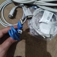 4 عدد سیم کامپیوتر  و پرینتر نو و آکبند هستند|قطعات و لوازم جانبی رایانه|کرج, کرج نو|دیوار