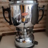 سماور گازی قدیمی کم کار سه و نیم لیتری