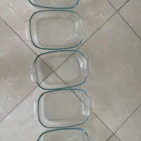 ۵عدد ظرف پیرکس فرانسوی با هک فرانسه