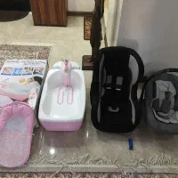 وان حمام و صندلی ماشین و کریر بچه