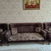 مبل کار کرده چوبی