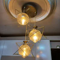 لوستر سه شاخه