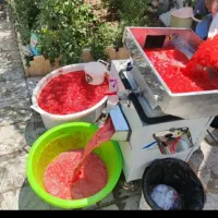 آب گوجه گیری سیار با دستگاه و کاملا بهداشتی