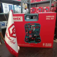 کیت دریل شارژی چکشی 20 ولت 53 پارچه رونیکس RS 8620