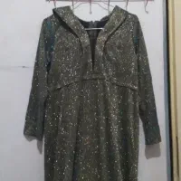 پیراهن مجلسی پوشیده