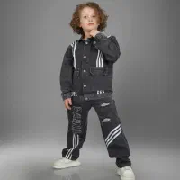 کت شلوارلی زغالی بچگانه پوشاک ستار