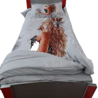 تخت و کمد نوجوان در حد نو|اسباب و اثاث بچه|بروجن, |دیوار