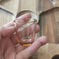 سینی چرخان اردوخوری چوب گردو با ۱۲ لیوان|ظروف سرو و پذیرایی|تهران, تهرانسر شرقی|دیوار