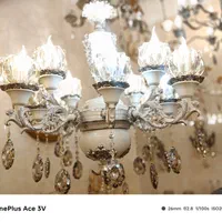 لوستر آرامیس بزرگ12شاخه۱۲ لامپه نقره کرمی|لوستر و چراغ آویز|تبریز, |دیوار