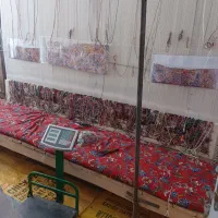 فرش نیمه کاره.