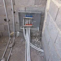 لوله کشی آب وفاضلاب و پنج لایه