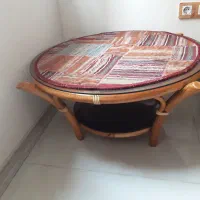 میز جلو مبلی بامبو