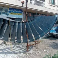 ساخت پله گرد فلزی مدرن پله دوبلکس با بهترین قیمت