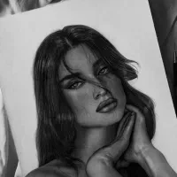 سفارش چهره سیاهقلم/چشم