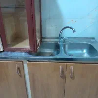 سینک دوکاسه ،کابینت درحدنو