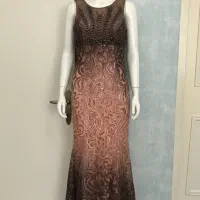 لباس مجلسی ترک سایز ۳۸ مدل ماهی در حد فوق نو