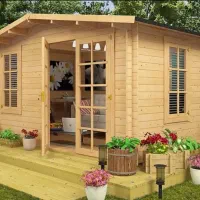 ساخت انواع کلبه و اتاقک