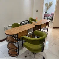 میرناخن هلالی۸صندلی پدالی کوپ۸ ترولی تخت تتو۹