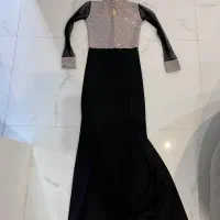 پیراهن مجلسی بلندو پوشیده