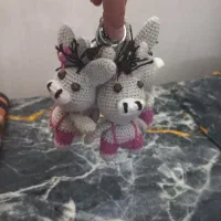 انواع عروسک دست بافت|صنایع دستی و سایر لوازم تزئینی|نورآباد ممسنی, |دیوار