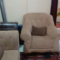 مبلمان هفت نفره همراه ست میز نهار خوری|مبلمان خانگی و میز عسلی|مشهد, حضرت حجت|دیوار