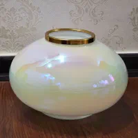 گلدان گرد هفت رنگ سالم