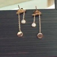 گردنبند استیل رنگ ثابت ۴۵سانت