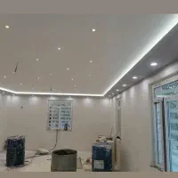 گچ کاری لکه گیری لاین نوری نور مخفی همه طرح ها|خدمات پیشه و مهارت|بافق, |دیوار