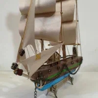 ماکت دستساز هدیه رومیزی کشتی بادبانی چوبی|مجسمه، تندیس، ماکت|تهران, بازار|دیوار
