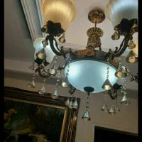 لوستر برنز و سقفی کنترلی