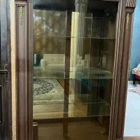 بوفه چوبی یا ویترین