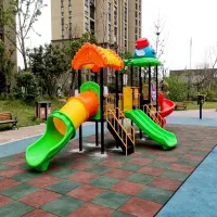 مجموعه بازی پلی اتیلن تاب و سرسره یک پارکی ویلاباغ|اسباببازی|تهران, فتح|دیوار