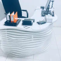 میز مدیریت ۳بعدی پارامتریک|مبلمان اداری|قم, بلوار امین و ساحلی|دیوار