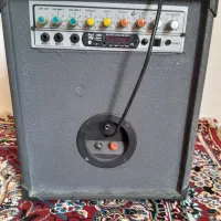 باند آمپلی فایر سکام ۱۲ اینج   شارژی و بلوتوثی|صوتی و تصویری|خرم‌آباد, |دیوار