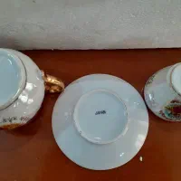 سرویس قهوه‌ خوری قدیمی و تولید ژاپن(۱۷پارچه)|ظروف سرو و پذیرایی|تهران, حر|دیوار