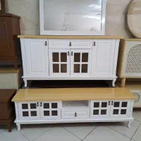 میز تلوزیون ۱۸۰ دومتر رنگی چوب
