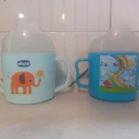 دو عدد لیوان کودک چیکو اموزشی