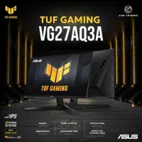 مانیتور ۲۷ اینچ ۱۸۰ هرتز ASUS 2K VG27AQ3A (نو)|قطعات و لوازم جانبی رایانه|تبریز, |دیوار