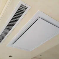 دریچه های تتظیم هوا فن کویلی و داکت اسپلیت