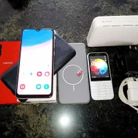سامسونگ A30s+رم ۱۲۸ sandisk+مودمadslهواوی+ نوکیا