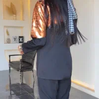 مانتو مازراتی طرح پولک دورو|لباس|رشت, بازار|دیوار